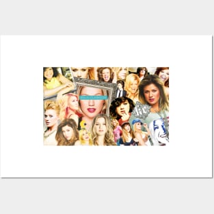 kelly clarkson collage Posters and Art